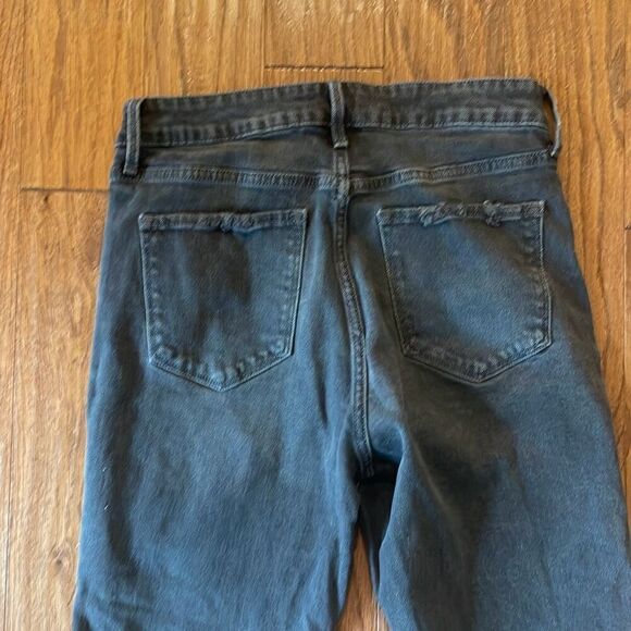Old Navy power straight high rise button fly jeans size 8 - Picture 10 of 11